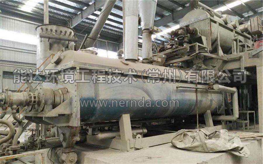 空心槳葉烘干機工程案例5