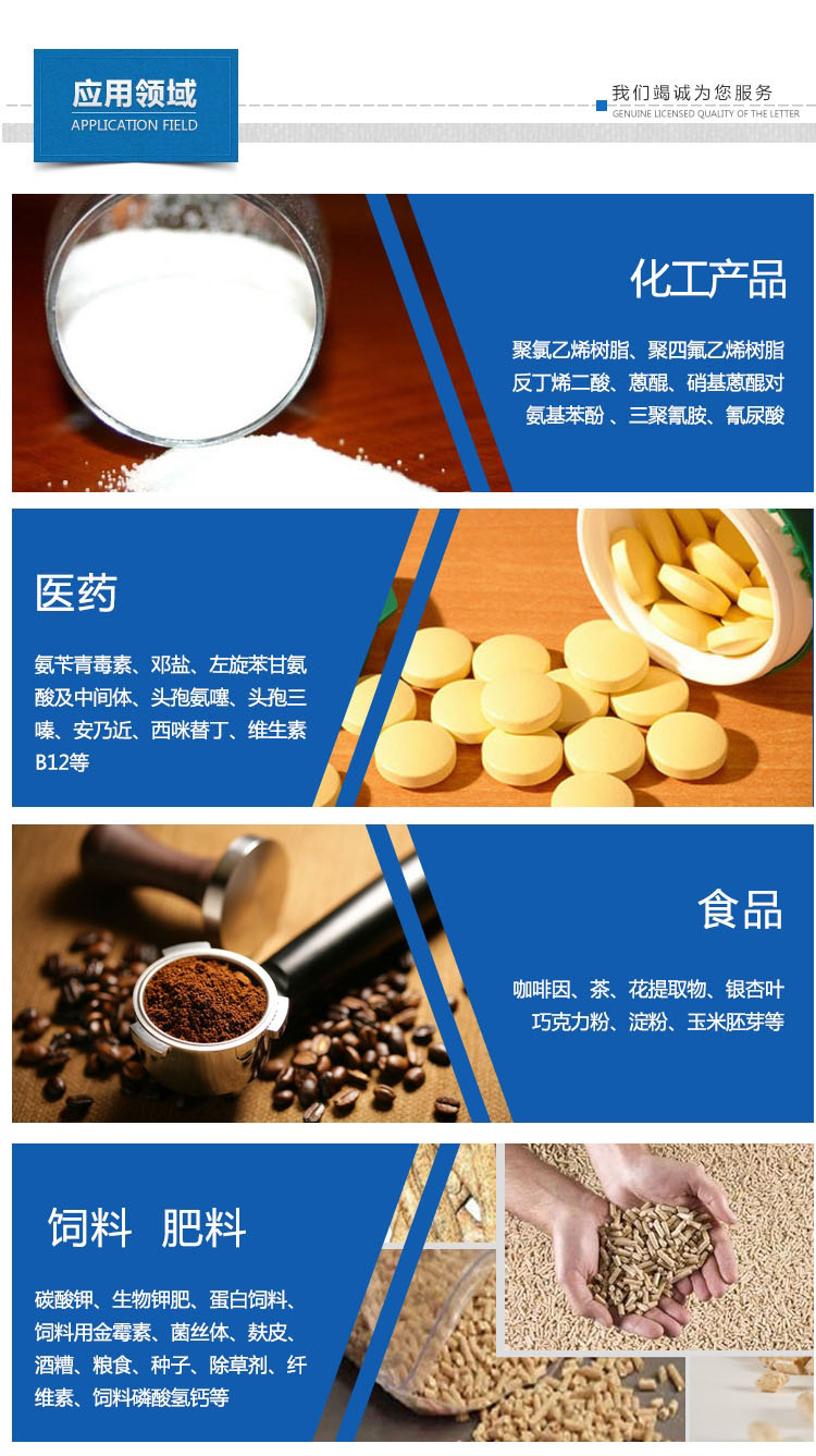空心槳葉烘干機應用范圍2