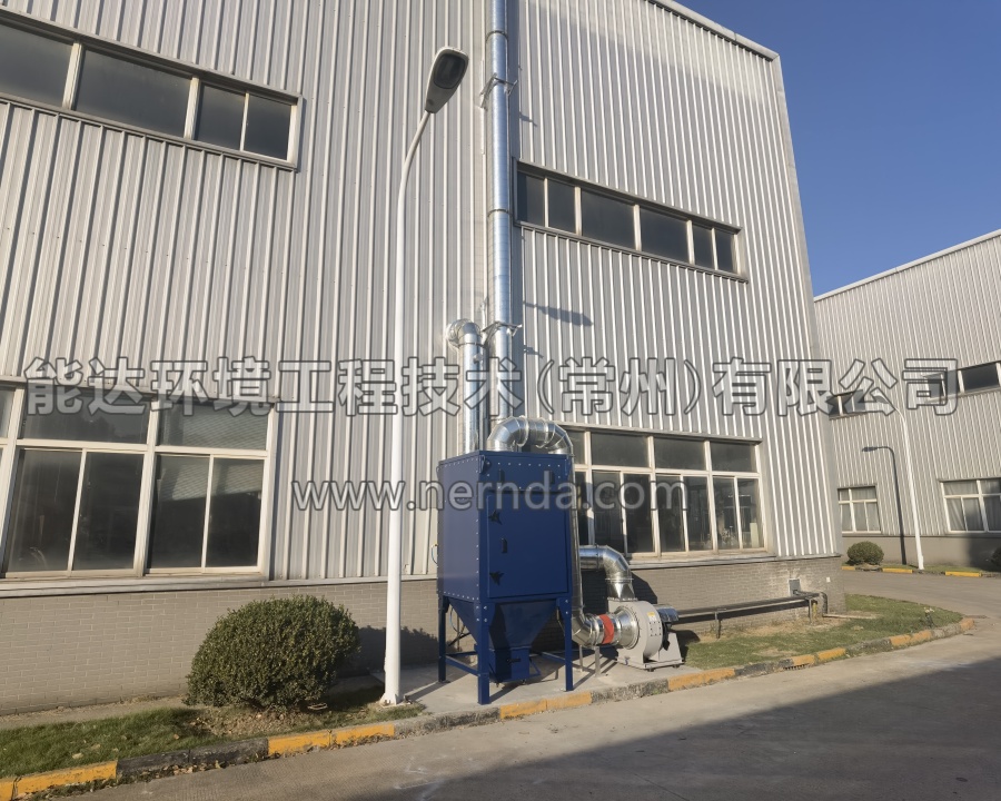 圖為我司定制的模塊濾筒除塵器整體外觀，采用模塊化設計，結構緊湊，安裝便捷。